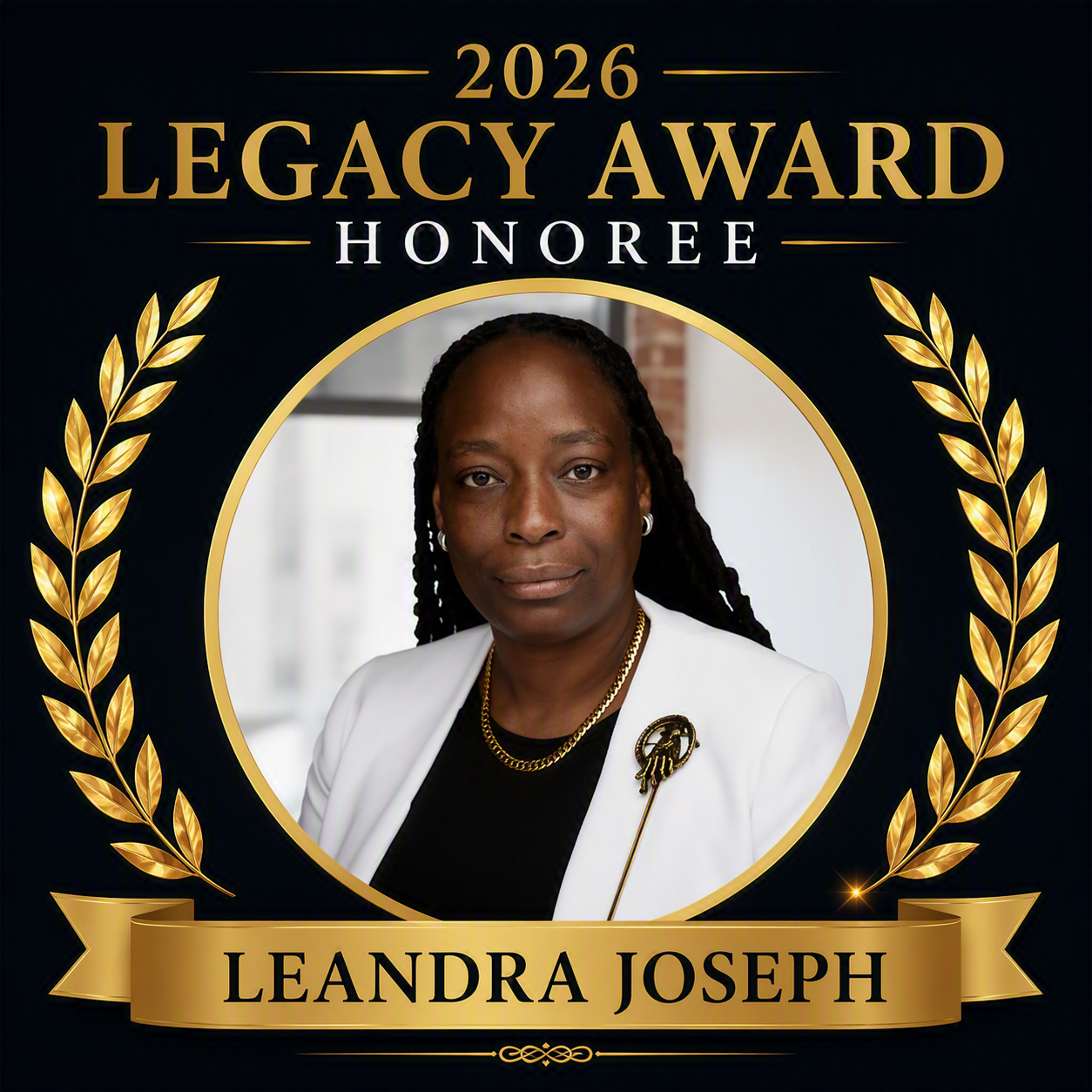 2026 Legacy Award Honoree Leandra Joseph